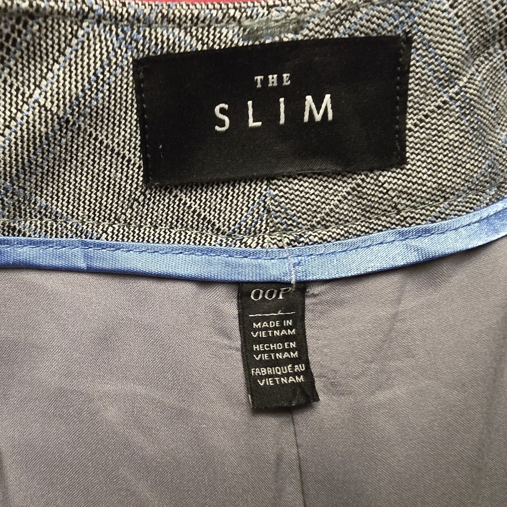 White House Black Market Gray Checkered Trousers - Picture 2 of 4